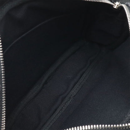Loewe Repeat Anagram Military Messenger Bag XS Crossbody Canvas Black Silver — view 7