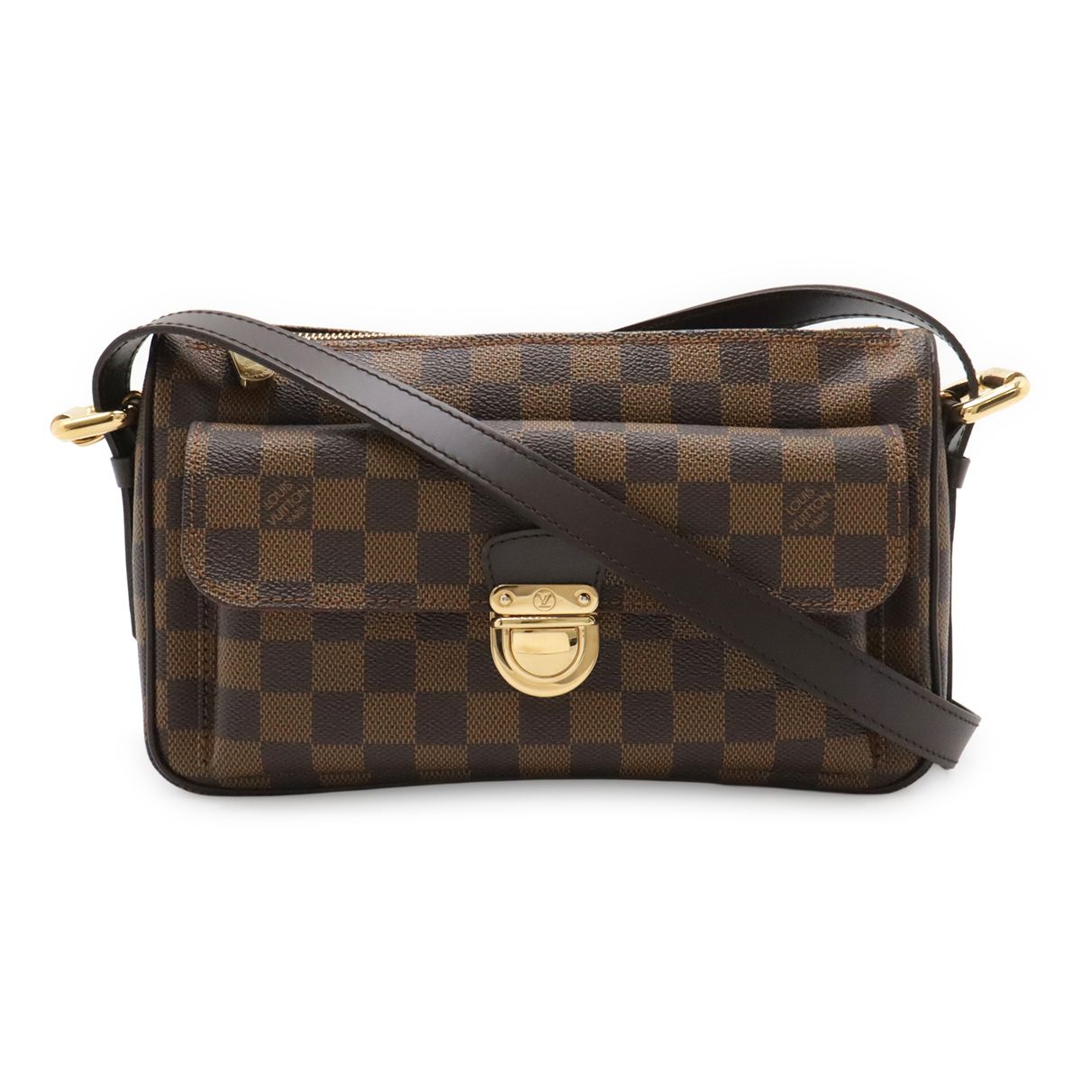 Louis Vuitton Damier Ravello GM Shoulder Bag Long Strap