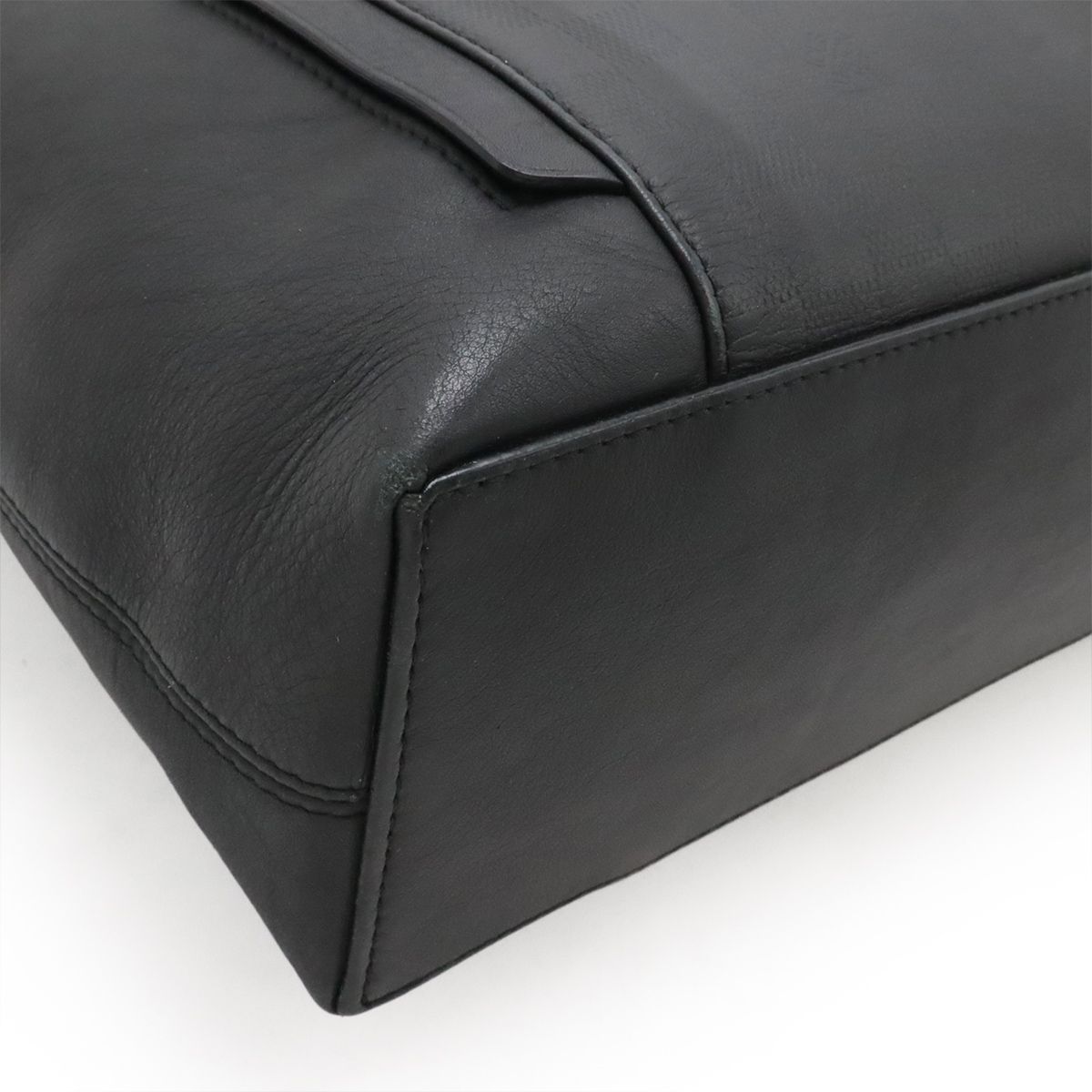 Louis Vuitton Damier Infini Cabas Voyage Tote Shoulder Bag Leather Onyx Black — view 3