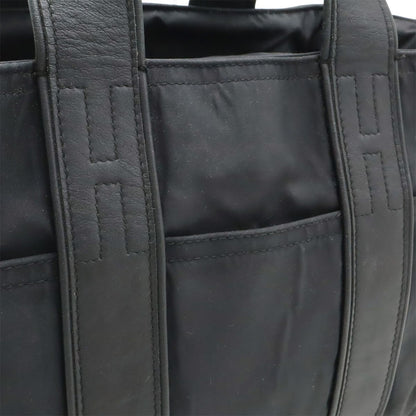 Hermes Acapulco PM Tote Nylon Leather Black Silver — view 8