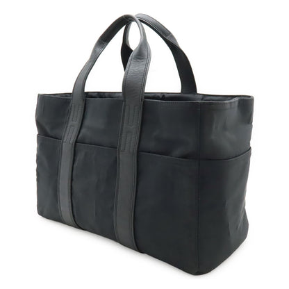 Hermes Acapulco MM Tote Nylon Leather Black — view 2
