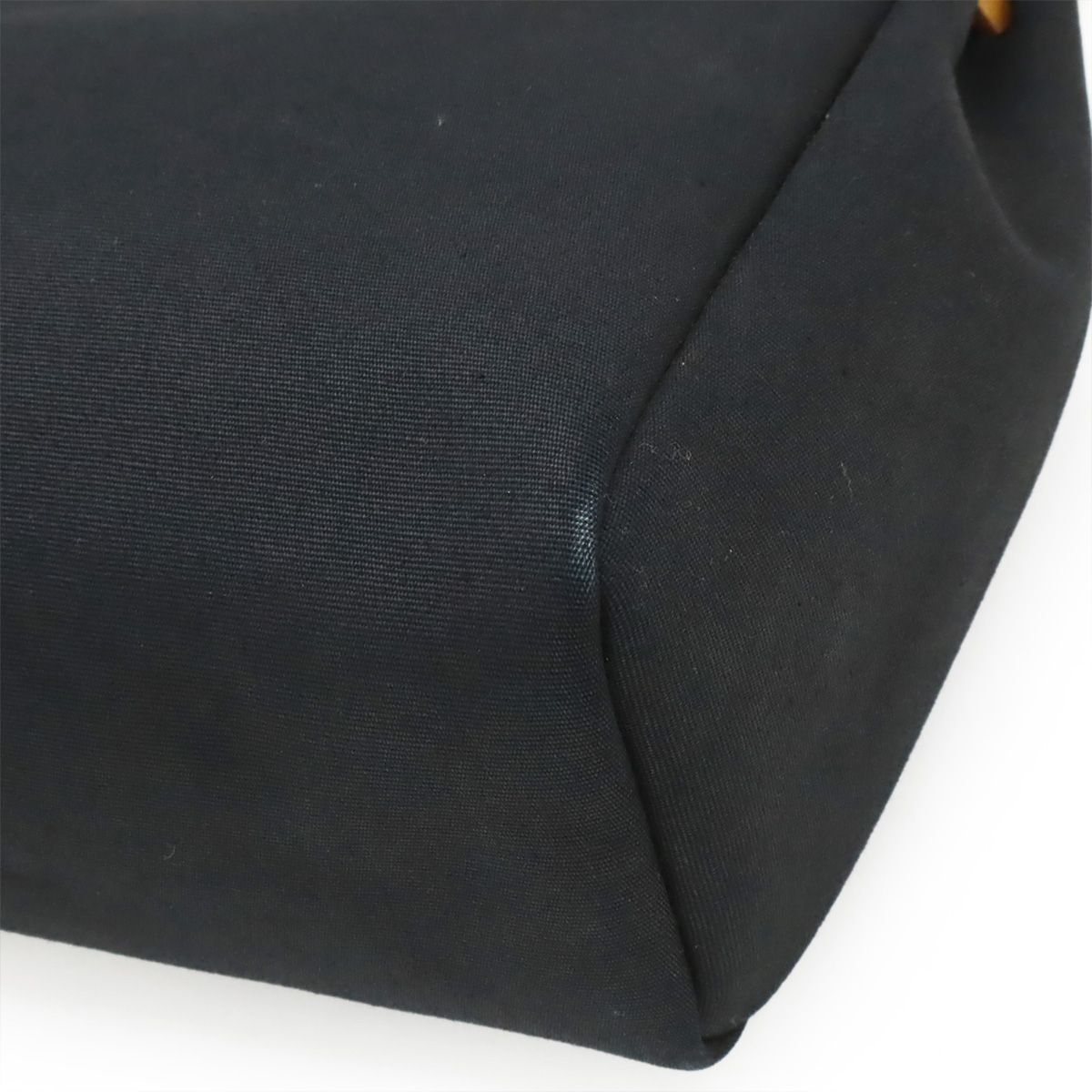Hermes Herbag PM 2-Way Shoulder Bag Toile Officier GM Black Brown Beige — view 3