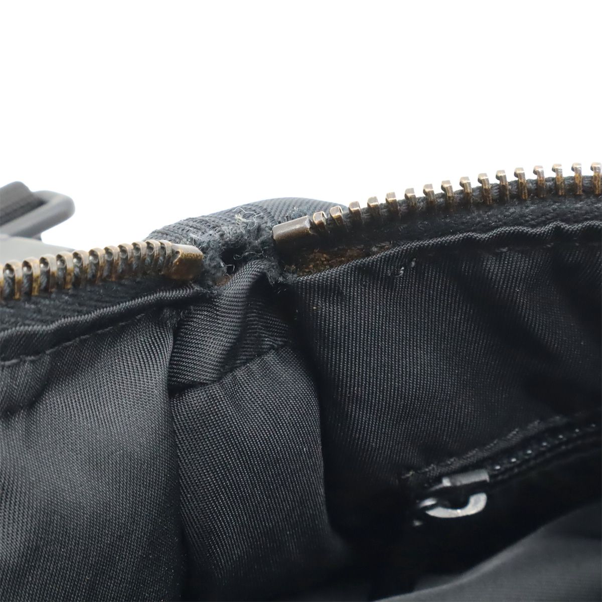 Chanel New Travel Line Mini Roll Shoulder Bag Nylon Jacquard Leather Black — view 8