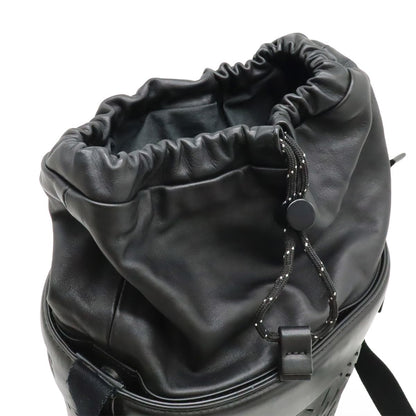 Bottega Veneta Drawstring Bucket Bag Crossbody Leather Black — view 5