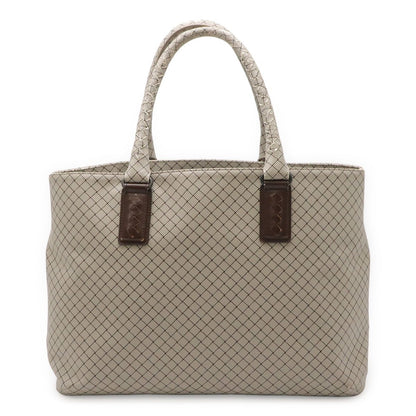 Bottega Veneta Marco Polo Tote Shoulder Bag Light Gray Judah Brown