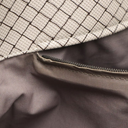 Bottega Veneta Marco Polo Tote Shoulder Bag Light Gray Judah Brown — view 8