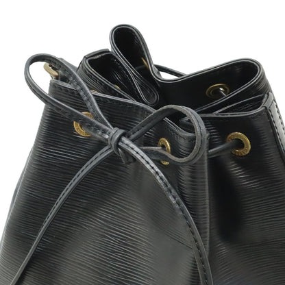 Louis Vuitton Epi Petit Noir Shoulder Bag Drawstring Black — view 4
