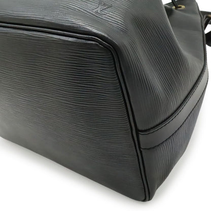 Louis Vuitton Epi Petit Noir Shoulder Bag Drawstring Black — view 3