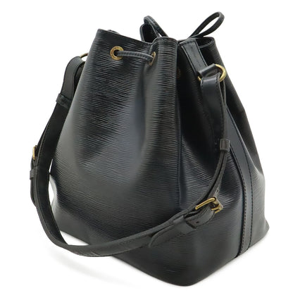Louis Vuitton Epi Petit Noir Shoulder Bag Drawstring Black — view 2