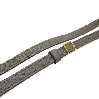 Celine Belt Bag Nano 2-Way Crossbody Leather Gray Gold — view 5