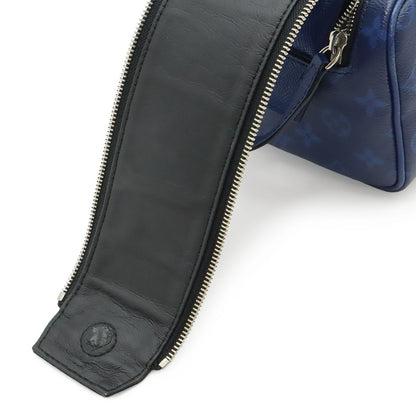 Louis Vuitton Taigarama Dopp Kit Clutch Handbag Cobalt Blue — view 8