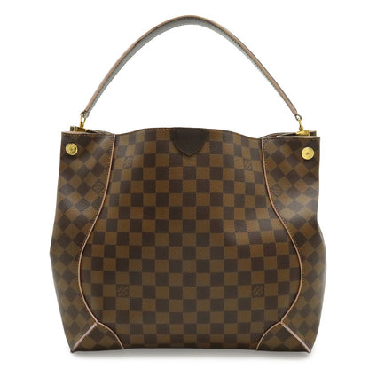 Louis Vuitton Damier Kaisa Hobo Shoulder Bag Rose Velours