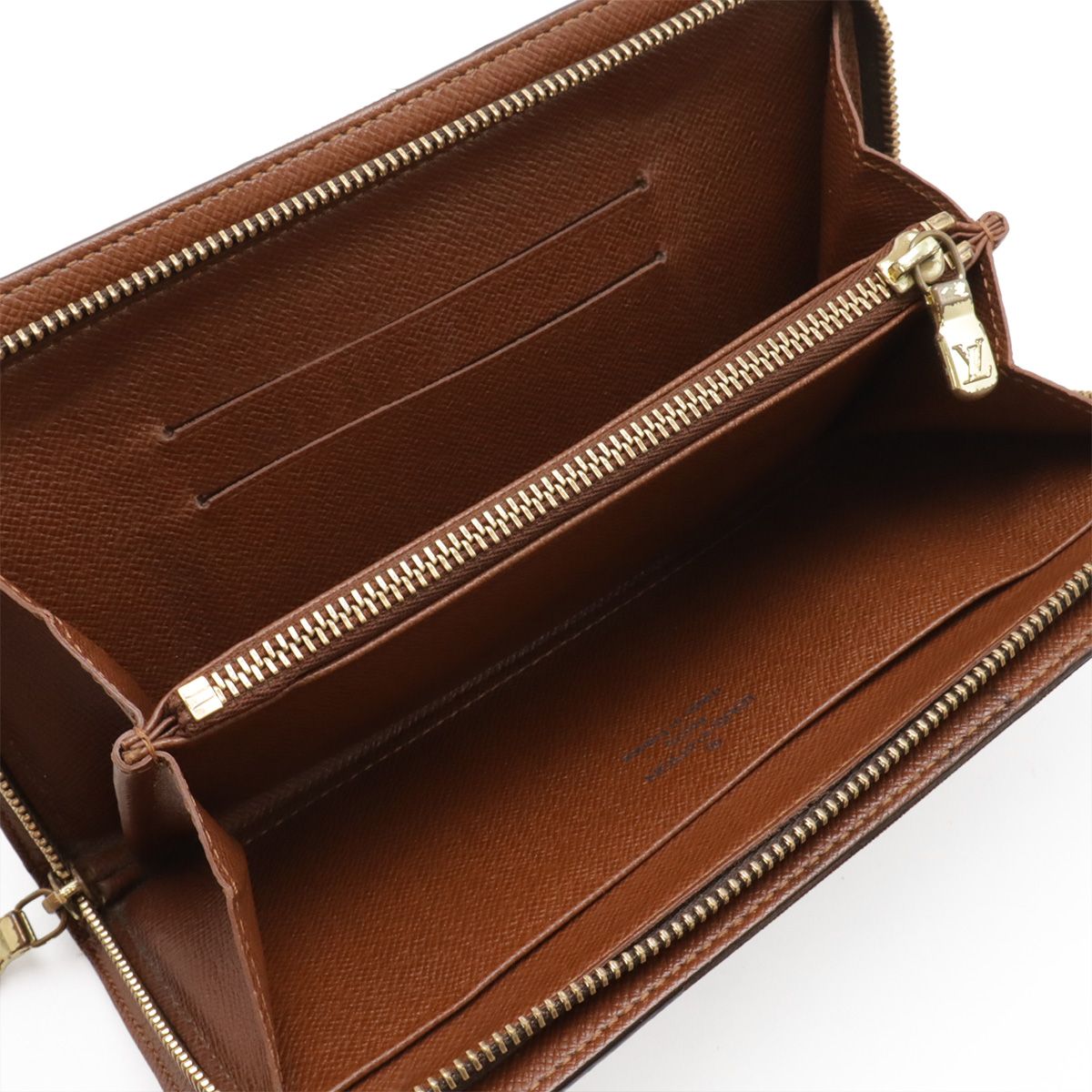 Louis Vuitton Monogram Porte-Monnaie Zip Around — view 6