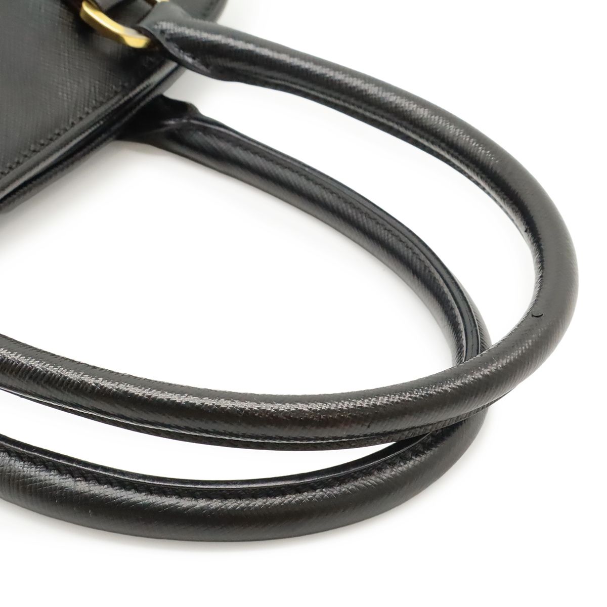 Prada Triangle Logo 2-Way Shoulder Bag Crossbody Dome — view 4