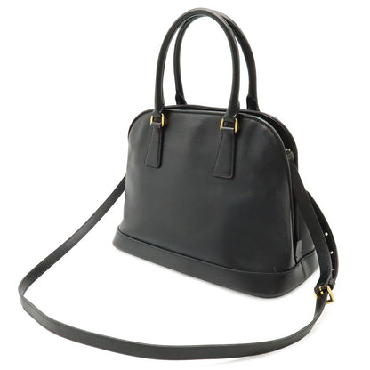 Prada Triangle Logo 2-Way Shoulder Bag Crossbody Dome — view 2