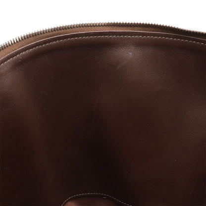 Hermes Sac Eve MM Tote Toile Ash Leather Ivory Natural Brown Silver — view 9
