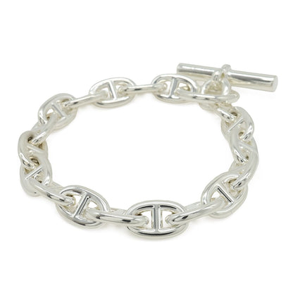 Hermes Chaine D'ancre Bracelet MM 18 Pieces Silver — view 2