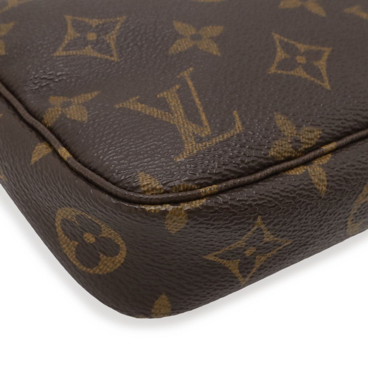 Louis Vuitton Monogram Pochette Pouch Handbag Party — view 3