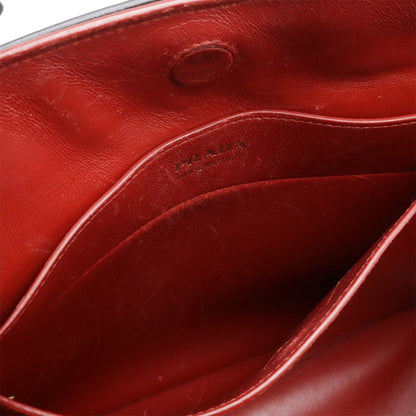 Prada Doubre Large Double Tote 2-Way Shoulder Bag Saffiano Leather Nero Black — view 9