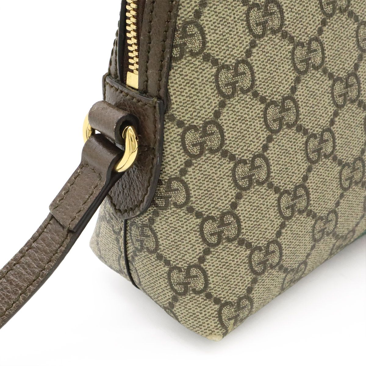 Gucci Ophidia Small Shoulder Bag GG Supreme Sherry Line Pochette Crossbody — view 4