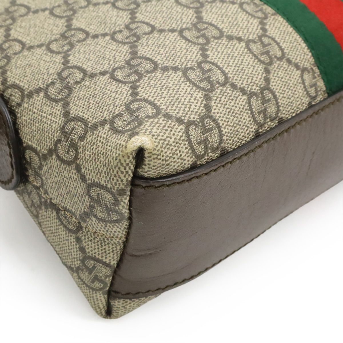 Gucci Ophidia Small Shoulder Bag GG Supreme Sherry Line Pochette Crossbody — view 3
