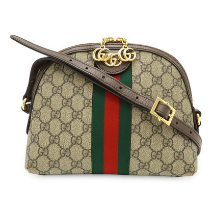 Gucci Ophidia Small Shoulder Bag GG Supreme Sherry Line Pochette Crossbody