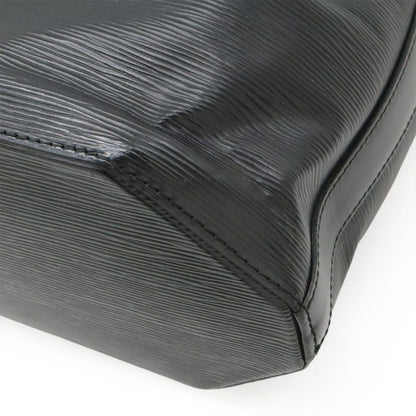 Louis Vuitton Epi Sac Depot Shoulder Bag Semi Noir Black — view 3