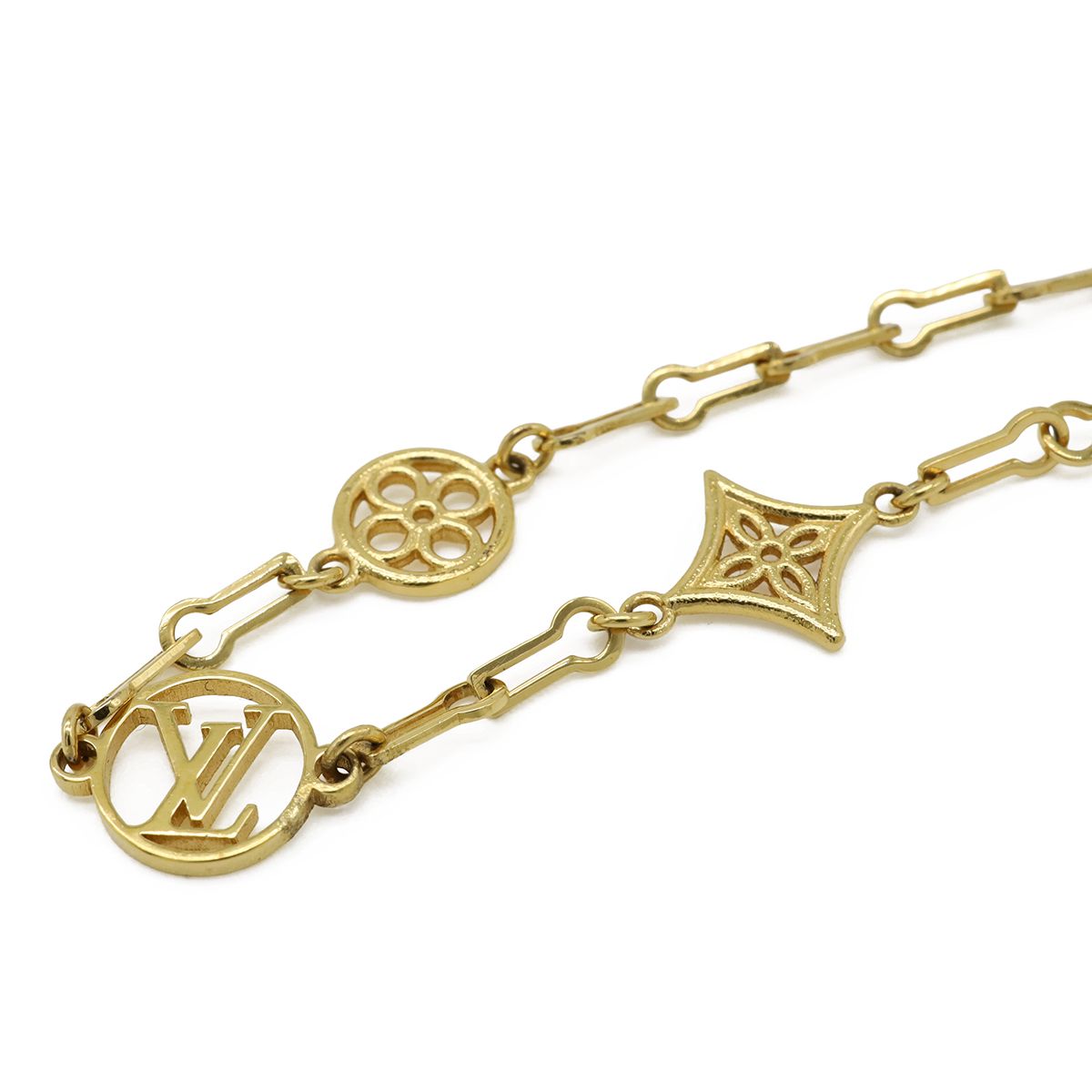 Louis Vuitton Bracelet Forever Young LV Circle Monogram Flower Gold Plated — view 3