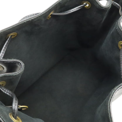 Louis Vuitton Epi Petit Noir Shoulder Bag Drawstring Black — view 5