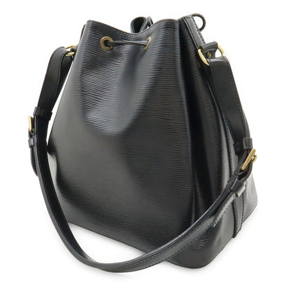 Louis Vuitton Epi Petit Noir Shoulder Bag Drawstring Black — view 2