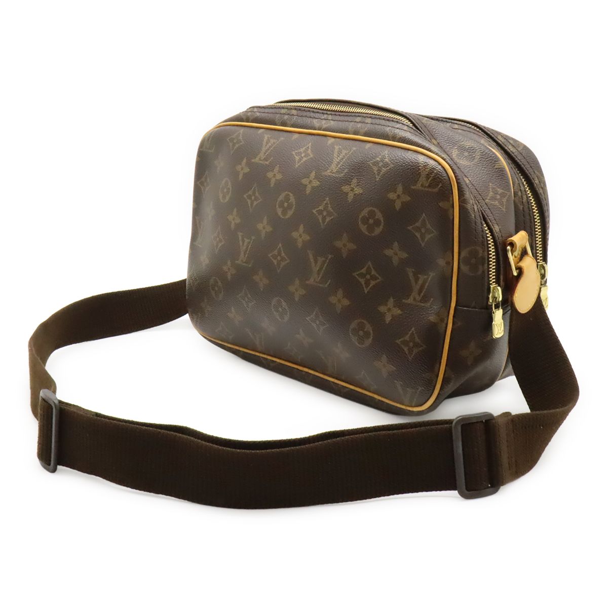 Louis Vuitton Monogram Reporter PM Shoulder Bag — view 2