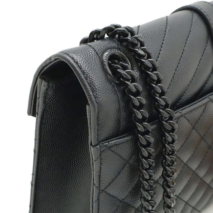 Saint Laurent Paris YSL Classic Monogram Satchel Chain Shoulder Bag Quilted — view 4