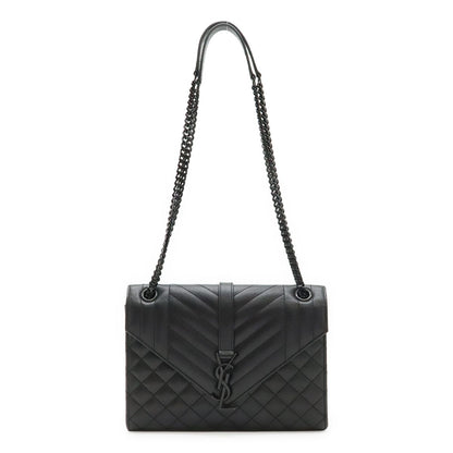 Saint Laurent Paris YSL Classic Monogram Satchel Chain Shoulder Bag Quilted