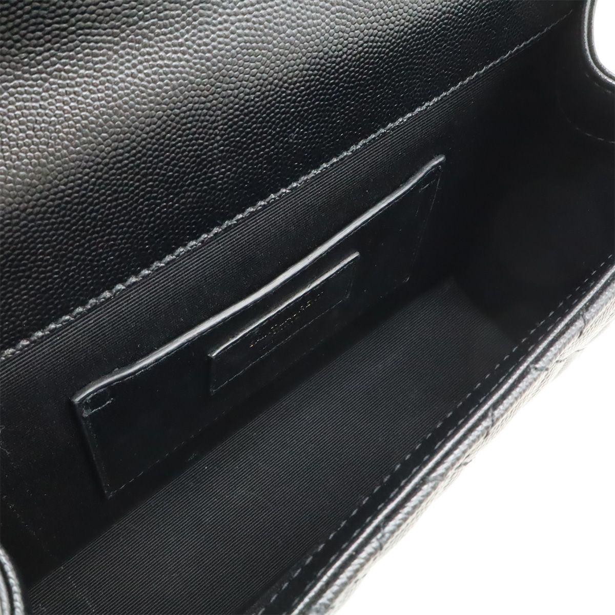 Saint Laurent Paris YSL Classic Monogram Satchel Chain Shoulder Bag Quilted — view 6