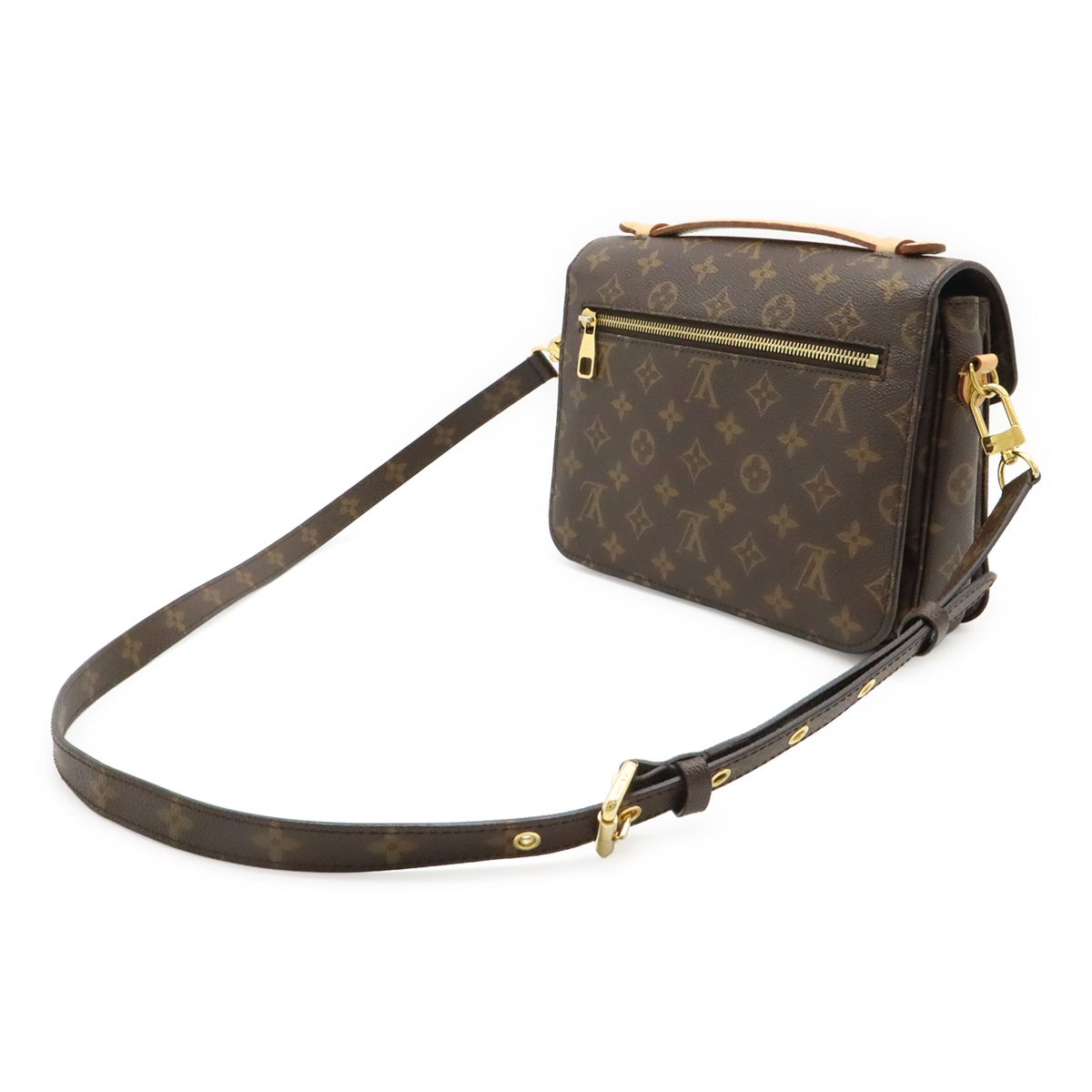 Louis Vuitton Monogram Pochette Metis MM 2-Way Shoulder Bag Clutch — view 2