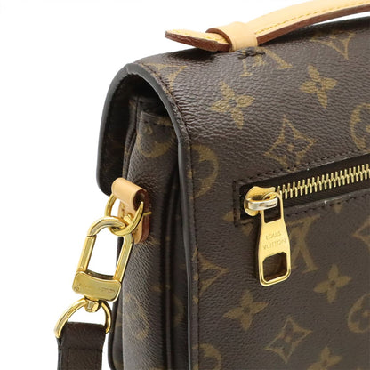Louis Vuitton Monogram Pochette Metis MM 2-Way Shoulder Bag Clutch — view 4