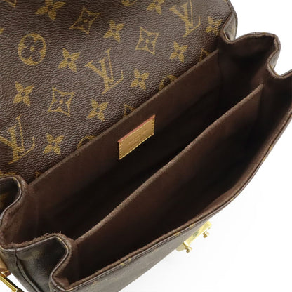 Louis Vuitton Monogram Pochette Metis MM 2-Way Shoulder Bag Clutch — view 6