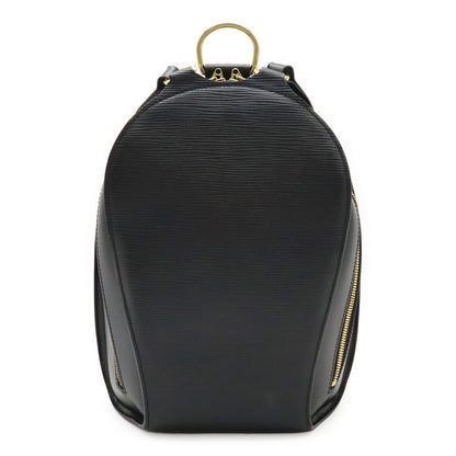 Louis Vuitton Epi Mabillon Backpack Shoulder Bag Leather Noir Black