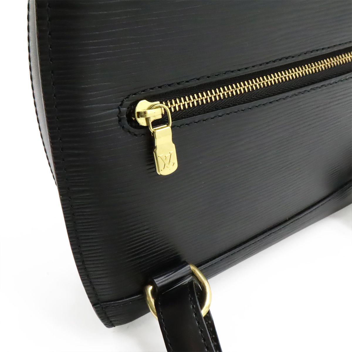 Louis Vuitton Epi Mabillon Backpack Shoulder Bag Leather Noir Black — view 8