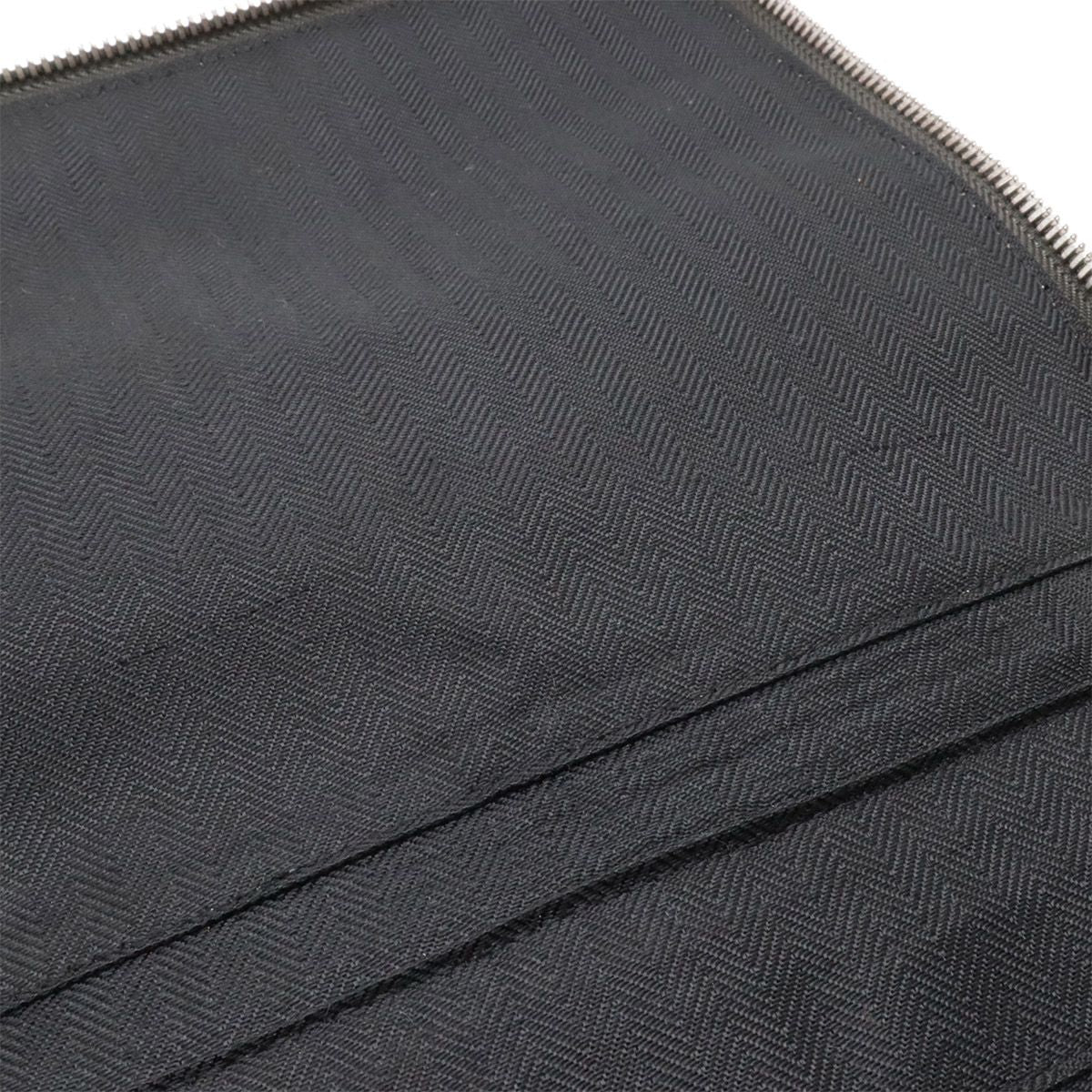Loewe Goya Backpack Calfskin Leather Mocha Brown Gray Black Silver — view 8