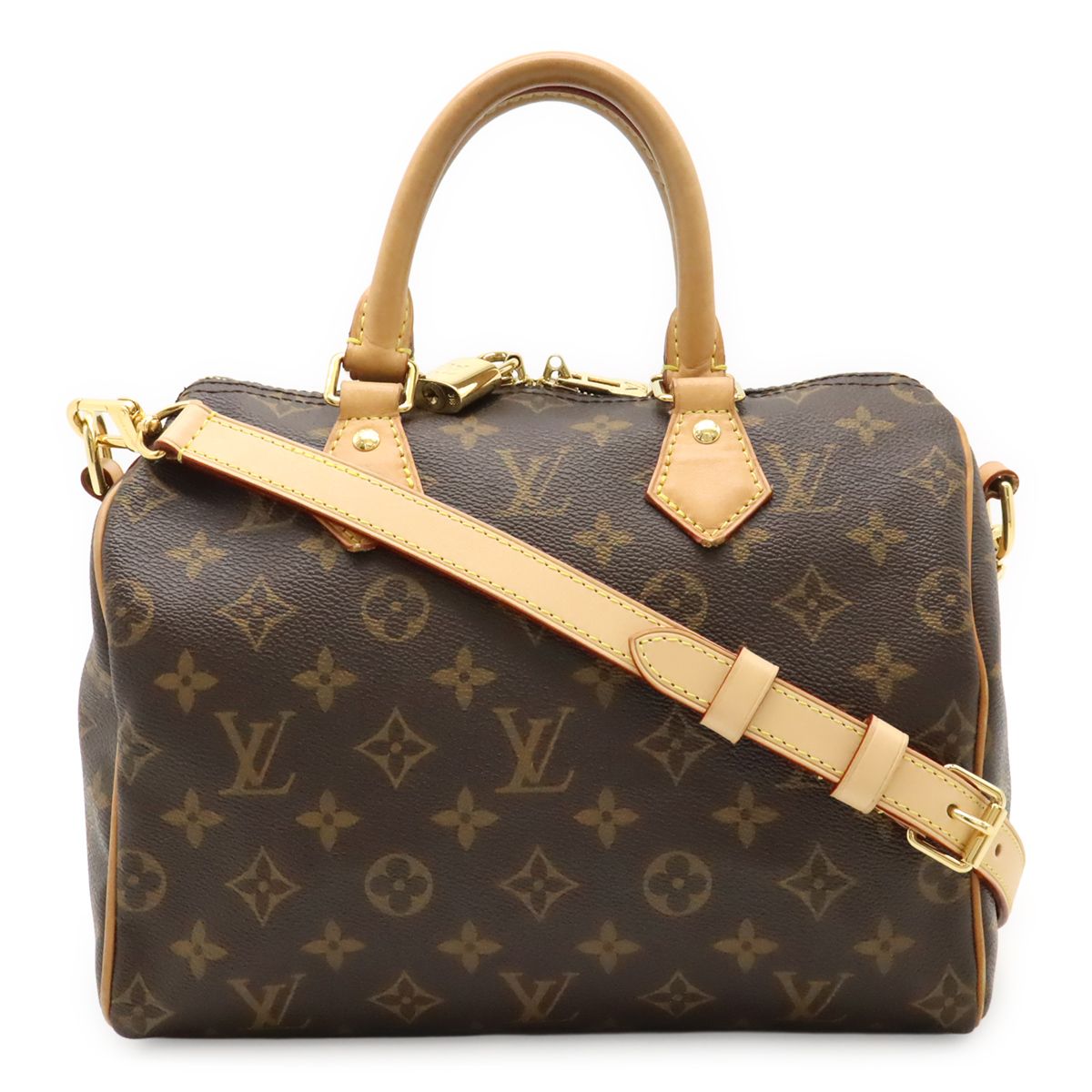 Louis Vuitton Monogram Speedy Bandrille 25 Mini Boston 2-Way Shoulder Bag