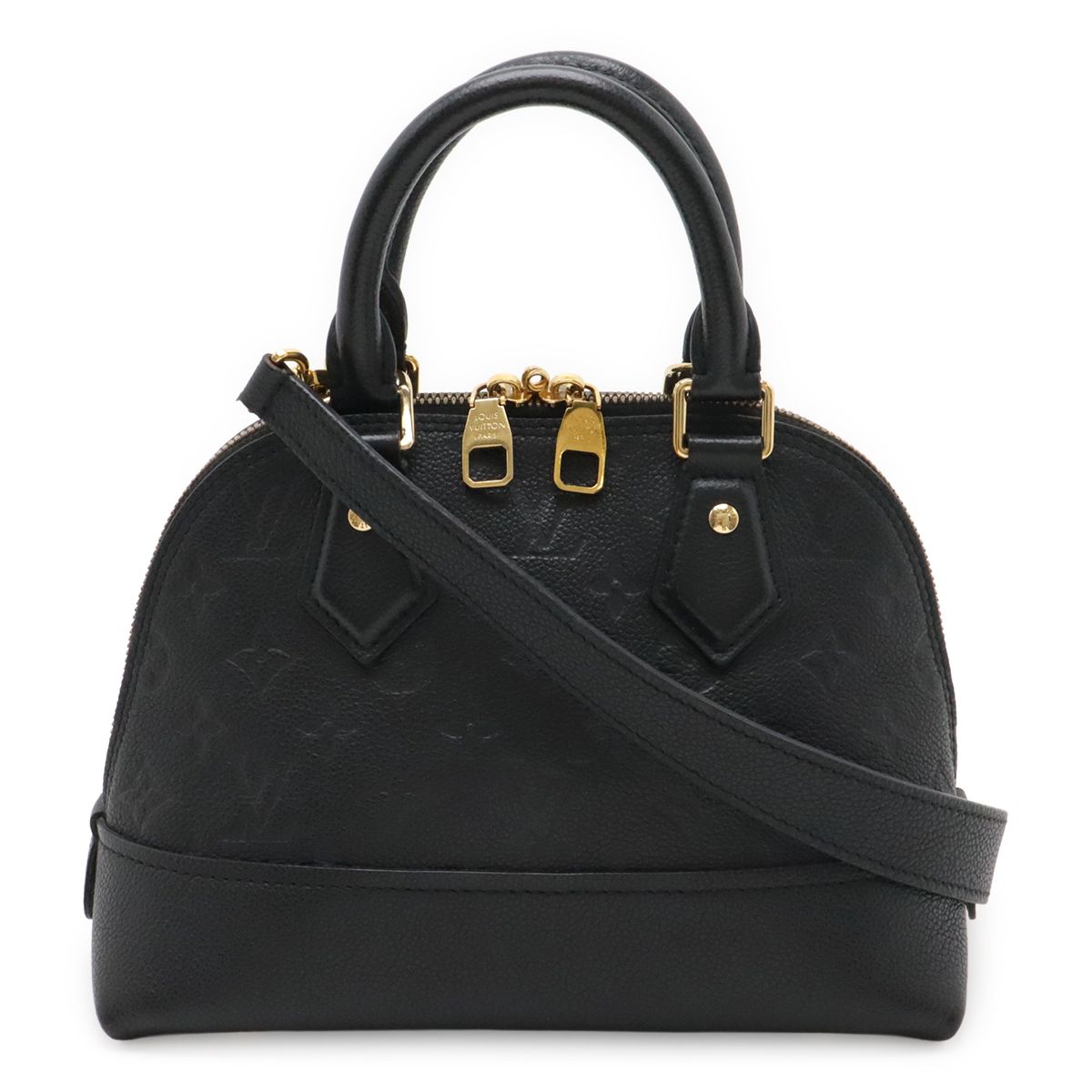 Louis Vuitton Monogram Empreinte Neo Alma BB 2-Way Shoulder Bag Noir Black