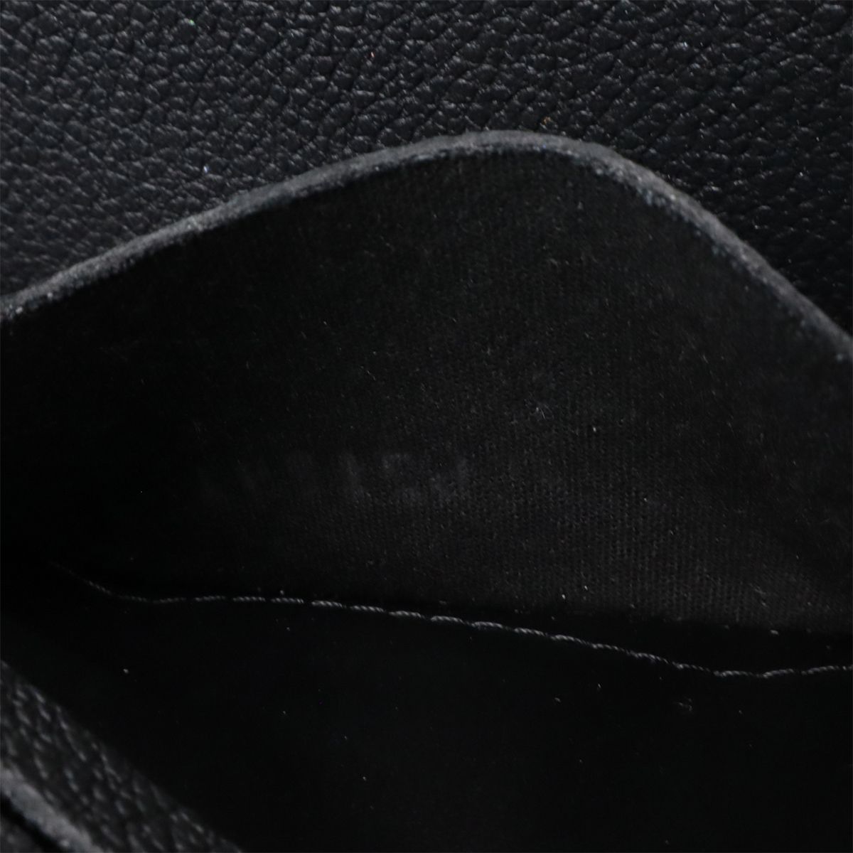 Louis Vuitton Monogram Empreinte Zippy Wallet Zip Around Leather Noir Black — view 6