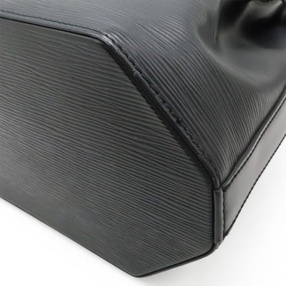 Louis Vuitton Epi Sac Depot PM Shoulder Bag Leather Noir Black — view 3