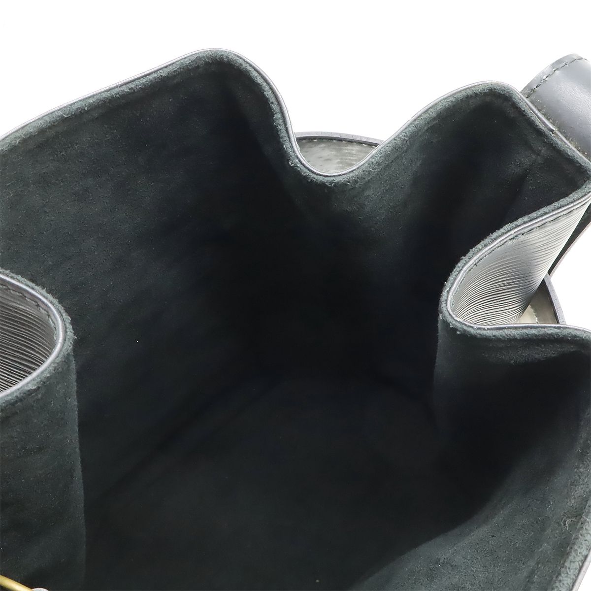 Louis Vuitton Epi Sac Depot PM Shoulder Bag Leather Noir Black — view 6