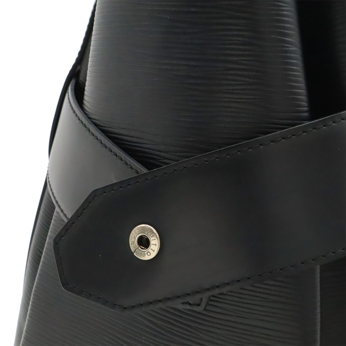 Louis Vuitton Epi Sac Depot PM Shoulder Bag Leather Noir Black — view 8