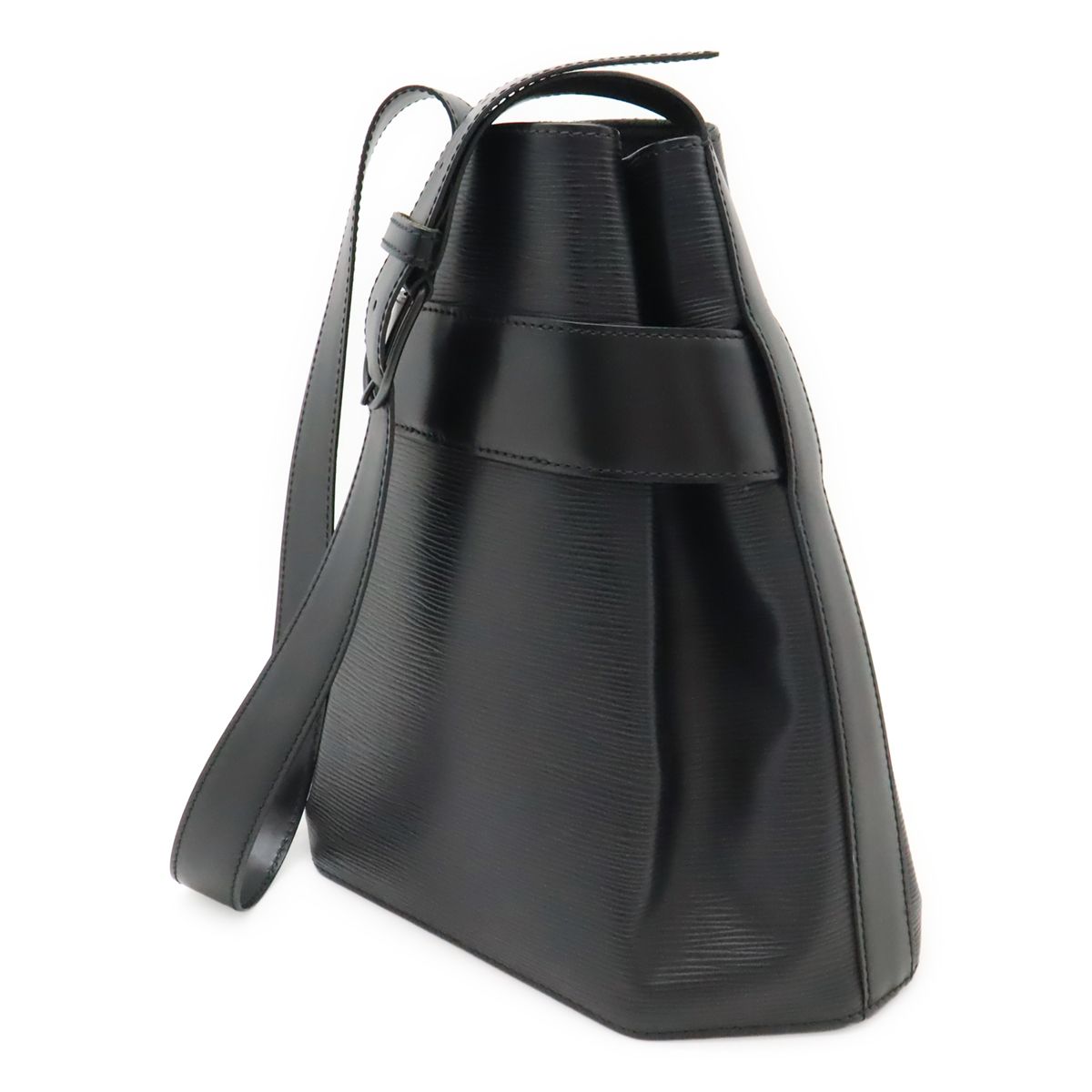 Louis Vuitton Epi Sac Depot PM Shoulder Bag Leather Noir Black — view 2