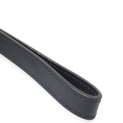 Louis Vuitton Taiga Pochette Kasai Clutch Handbag Blue Marine Navy — view 8