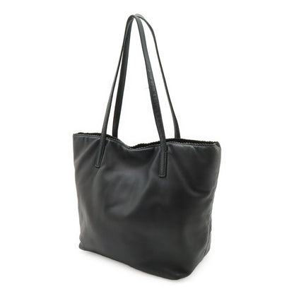 Loewe Anagram Fringe Tassel Tote Nappa Leather Black — view 2