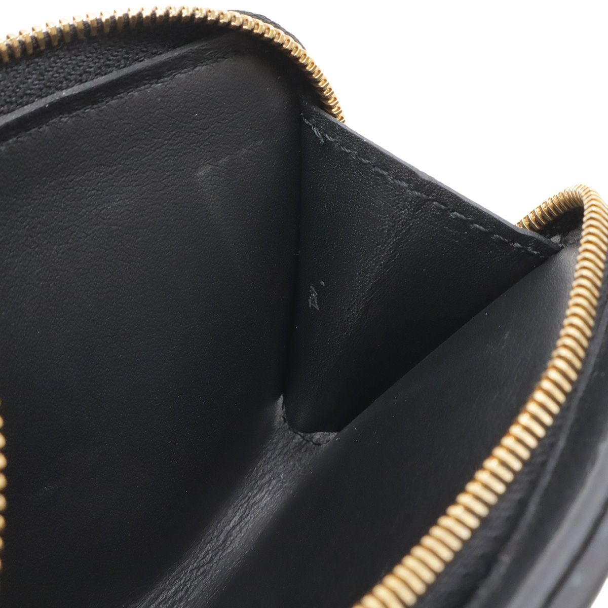 Louis Vuitton New Wave Gypt Compact Wallet Bifold Leather Noir Black — view 9